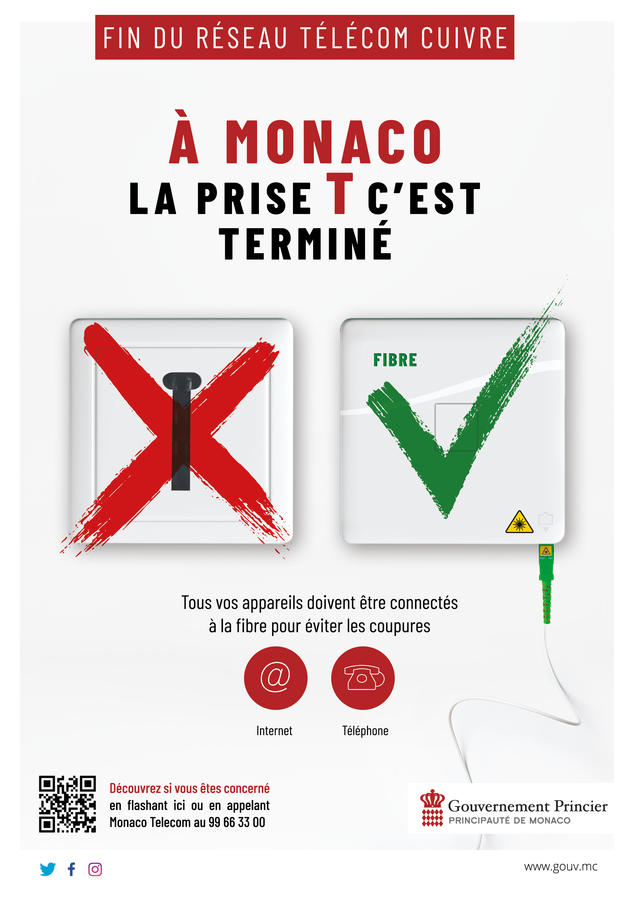 Monaco’s copper telecoms network to be switched off