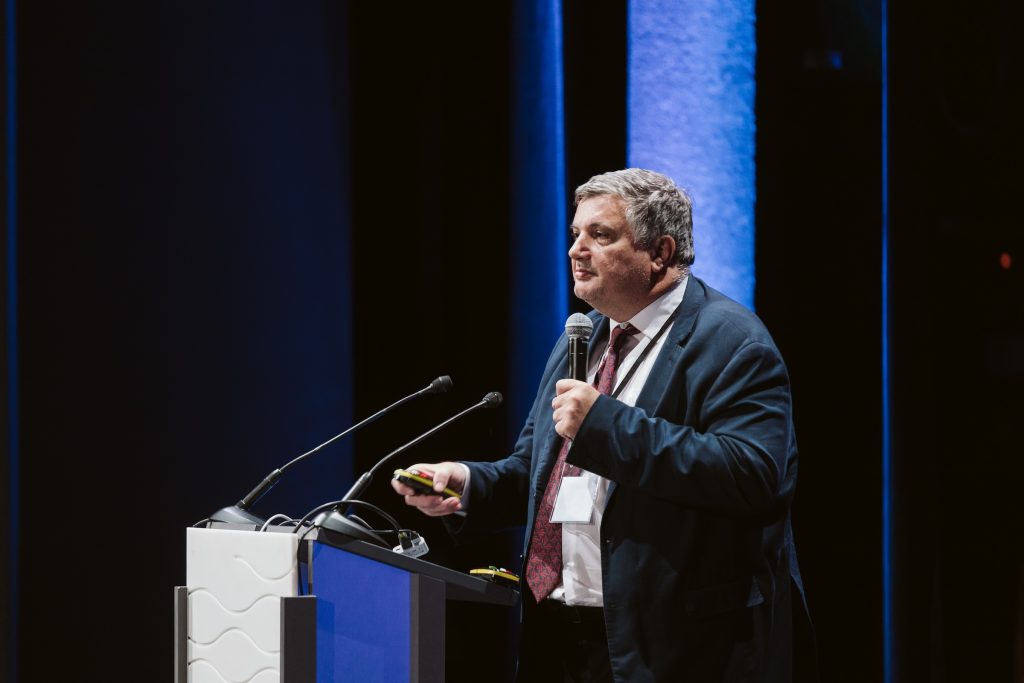 Antonio Del Mastro at the ELEVATE Space & Sustainability Conference