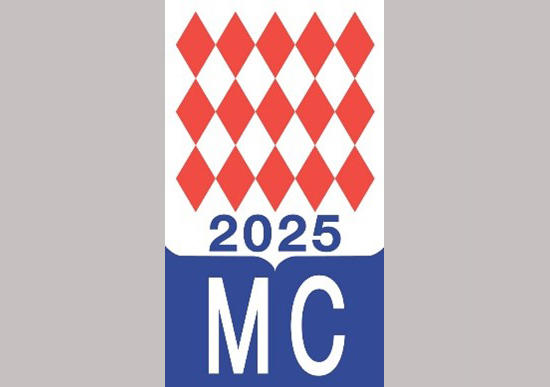 Monaco car sticker 2025